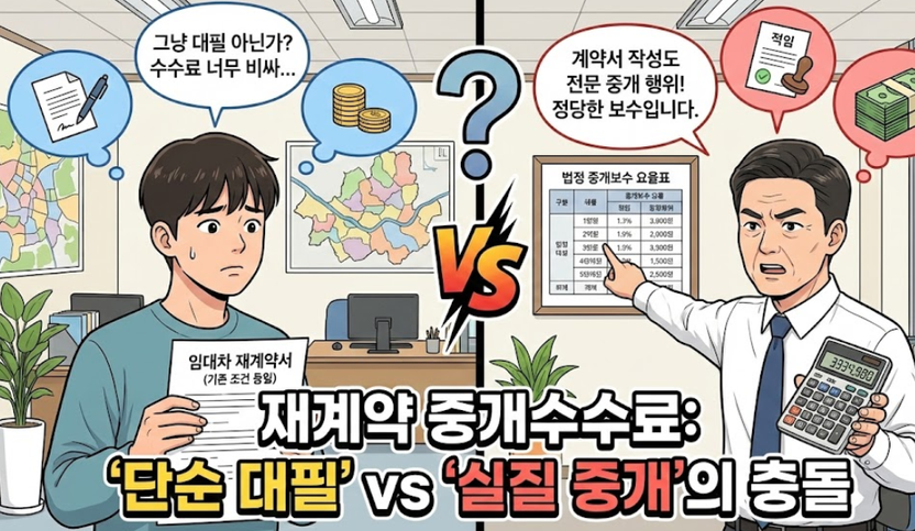 월세 재계약 복비 분쟁, ‘이것’ 모르면 꼼짝없이 당한다 기사 관련이미지