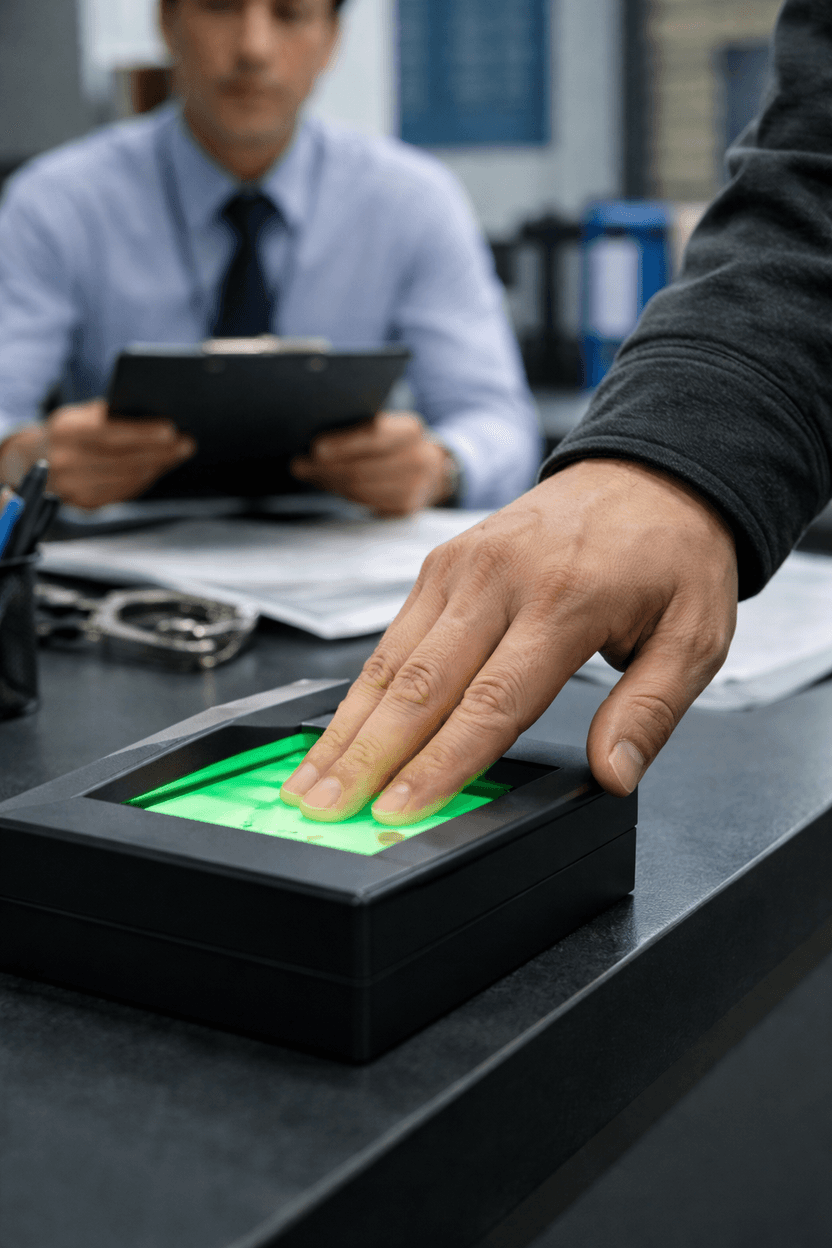 경찰서 지문 날인, 유죄의 '시그널'일까? 기사 관련이미지