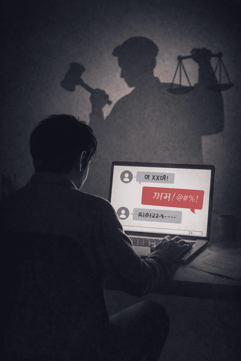 “홧김에 한 욕설, 성범죄 전과자 될라”…통매음 고소, 16인 변호사들의 생존 가이드 기사 관련이미지
