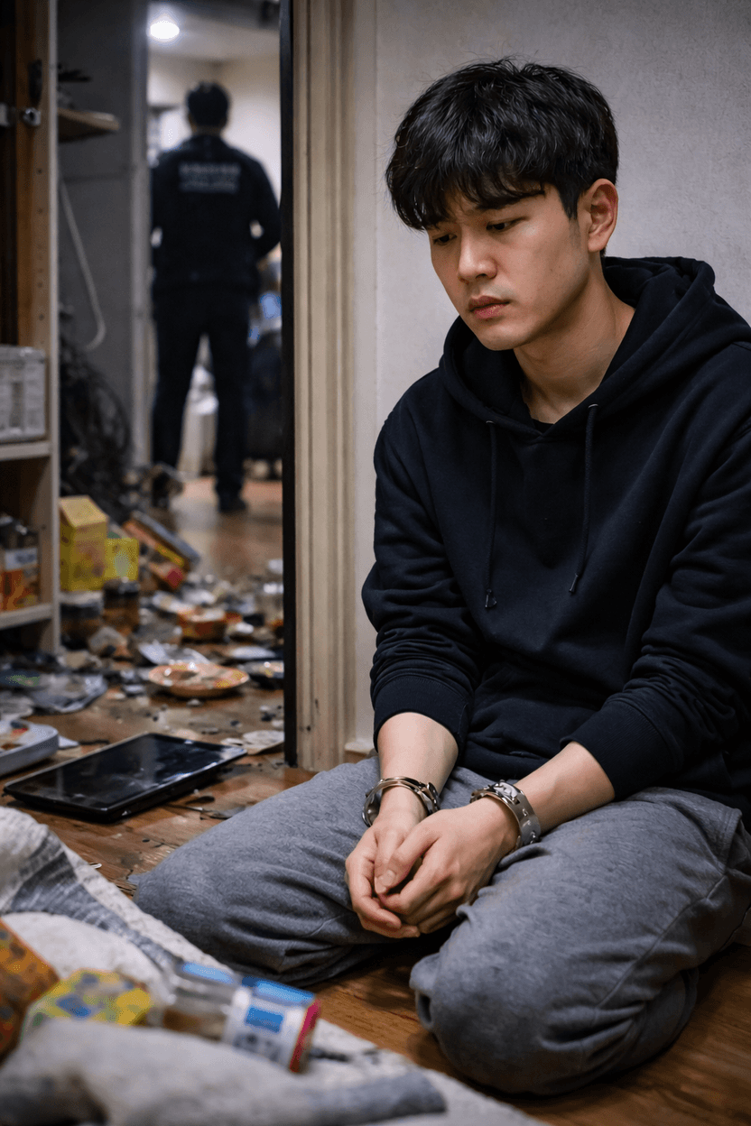 내 방에서 내 물건 부쉈는데 '현행범 체포'…수갑 찬 대학생의 눈물 기사 관련이미지