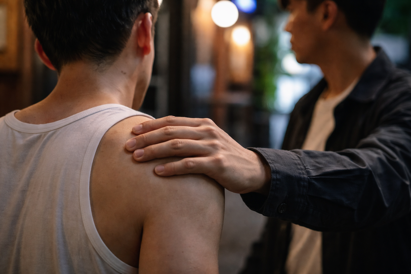 싸움 말리다 '폭행범' 될라…'진정하세요' 어깨 토닥였을 뿐인데 기사 관련이미지