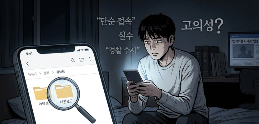 “사진 몇 장 봤는데, 저도 수사 대상인가요?”…‘AVMOV’ 접속자 공포 확산 기사 관련이미지