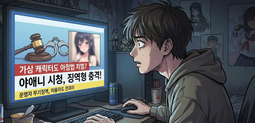 "가짜 캐릭터니 괜찮겠지?" 착각하다 무기징역까지... 야애니 사이트 이용자·운영자 비상 기사 관련이미지