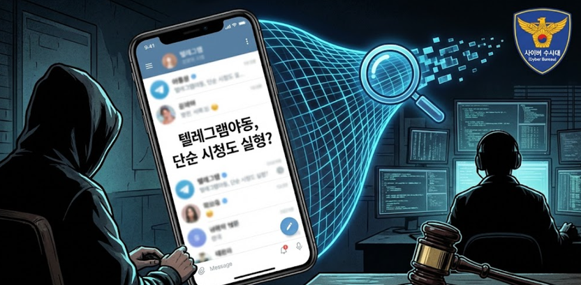 "텔레그램야동, 단순 시청도 실형?"... 기록 지워도 끝내 잡힌다 기사 관련이미지
