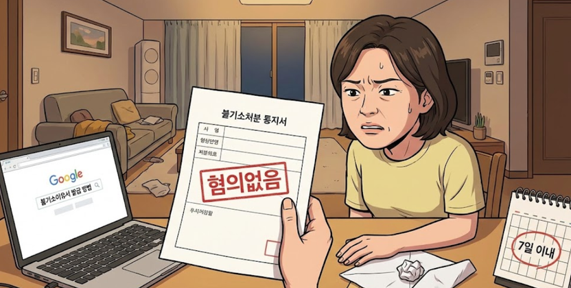 "범인 처벌 안 한다고?" 억울함 푸는 결정적 한 장, 불기소처분이유서의 비밀 기사 관련이미지