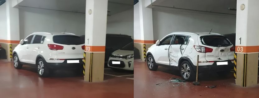 주차 빌런 응징하려 AI로 만든 반파 사진 전송…따라 했다간 큰일 납니다 기사 관련이미지