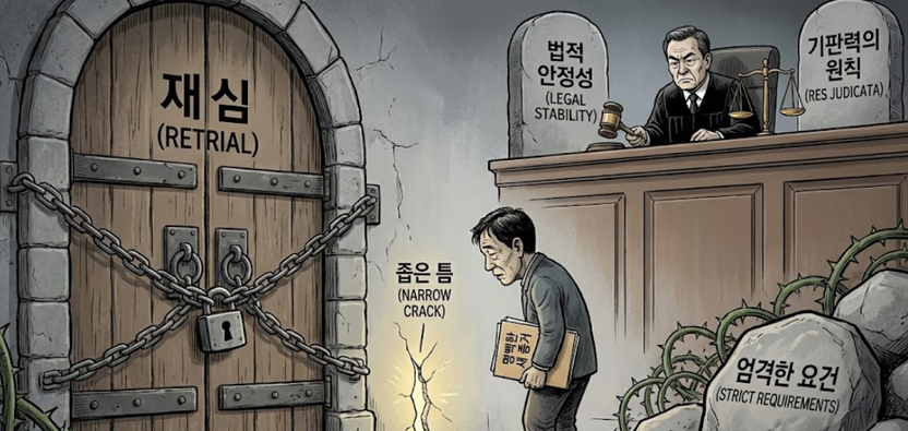 재심청구, 유죄 판결 뒤집는 기적인가 혹은 무의미한 저항인가 기사 관련이미지