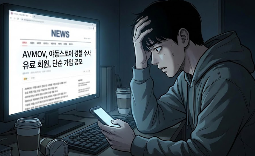 "서버 통째로 털렸다" AVMOV·야동스토어 수사 공포, 가입만 해도 처벌일까? 기사 관련이미지