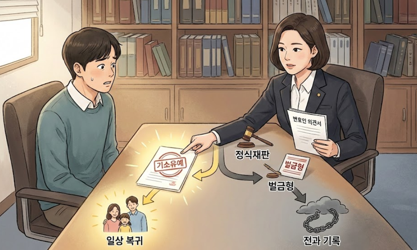 같은 범죄인데 기소유예 vs 정식재판? - 양형 결과 뒤집는 변호사의 전략 기사 관련이미지