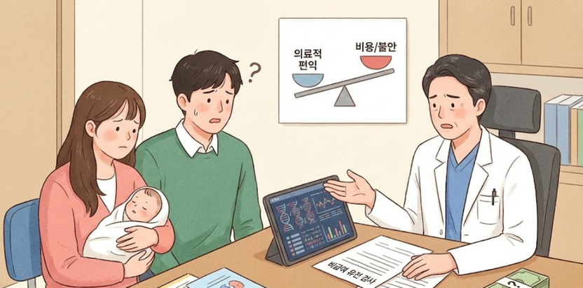 신생아 비급여 유전검사 관리 사각지대… 법적 규제 및 상담 제도화 논의 기사 관련이미지
