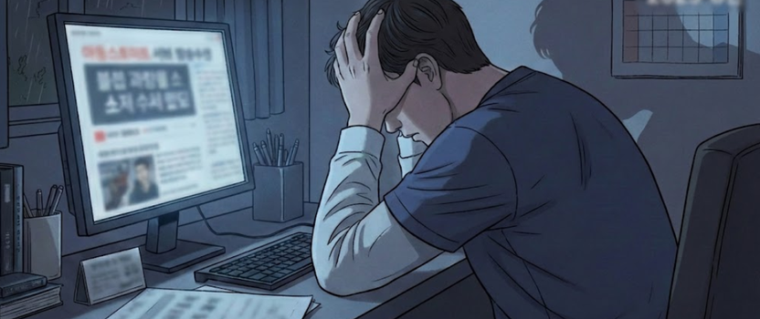 "다 끝난 줄 알았는데"… 자수 남성 발목 잡은 ‘야동스토어’ 결제 내역의 공포 기사 관련이미지