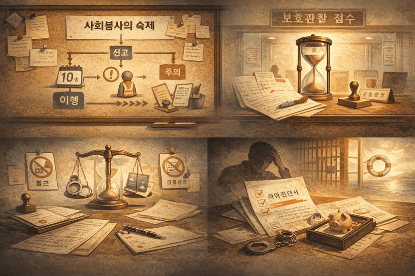 사회봉사명령, 직장인은 주말에 가능할까?… 보호관찰관과 협의가 관건 기사 관련이미지