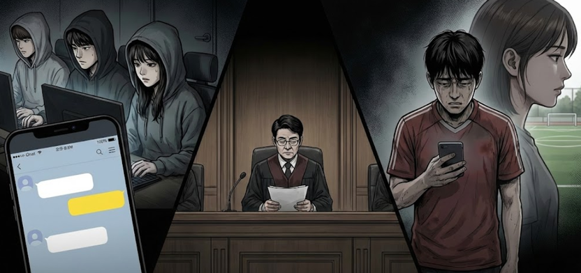 단 한 장의 사진에 무너진 프로선수의 꿈... 5천만 원 뜯어낸 '통매음 헌터' 기사 관련이미지