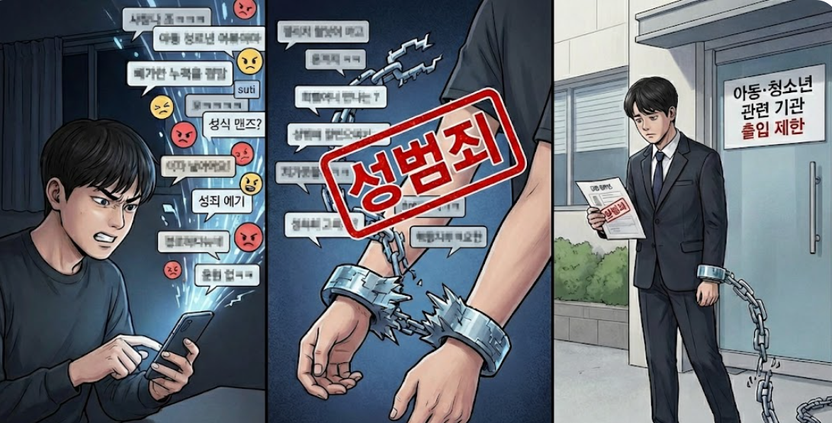 “합의하면 끝?” 통신매체모욕죄의 반전... 고소 취소해도 ‘성범죄자’ 낙인 못 피한다 기사 관련이미지