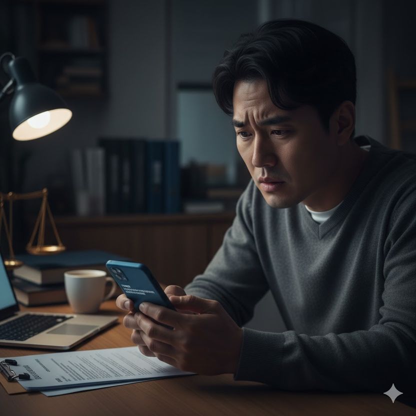 경찰의 통신조회 문자 2통, '별건 수사' 공포 기사 관련이미지