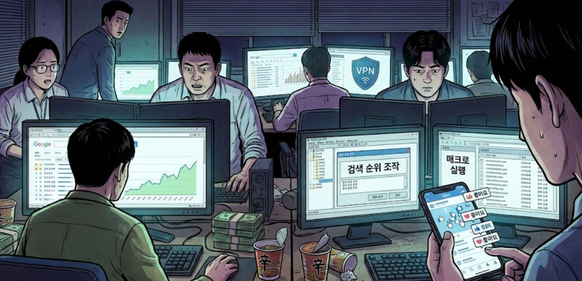 타인 계정 1만 번 도용해 검색 조작한 광고업자의 최후... 광고주는 방법 몰라 무죄 기사 관련이미지