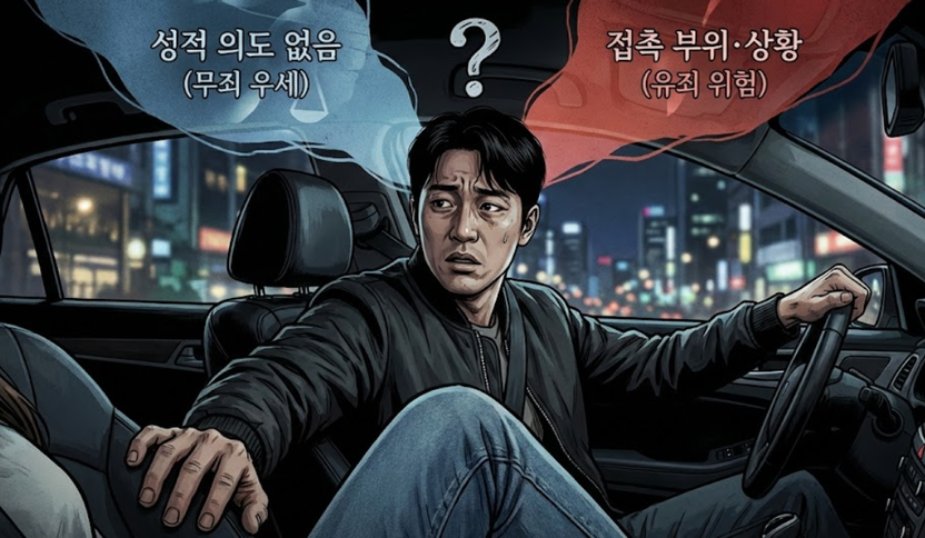 조건만남 거절하자 "성추행"…손가락으로 찌른 행위, 유죄일까? 기사 관련이미지