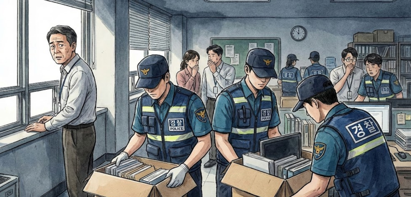 "심사위원 명단 유출?" 청주 꿀잼도시 특혜 의혹 시청 압수수색 기사 관련이미지