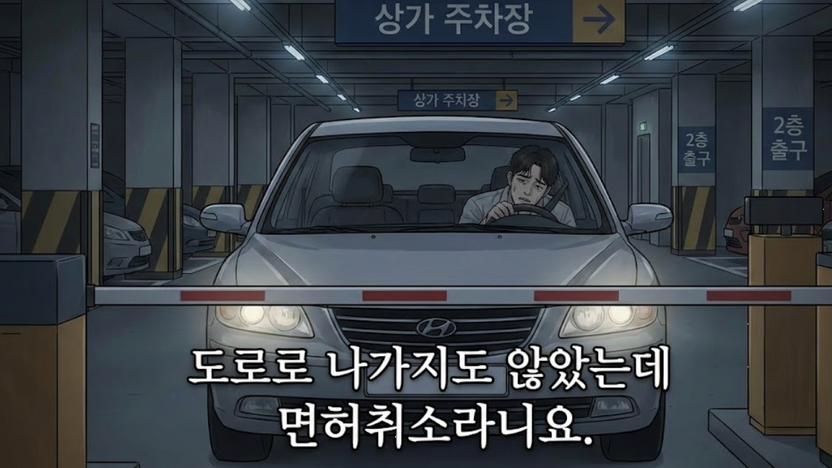 주차장 음주, 차단기 앞 멈췄어도 '면허취소' 날벼락 기사 관련이미지