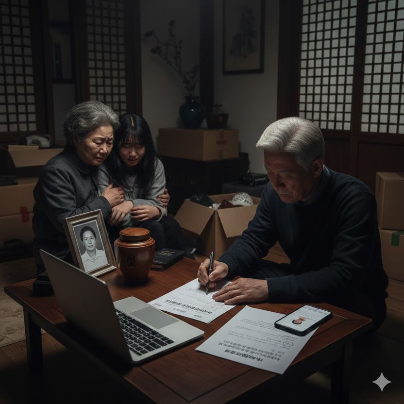 엄마의 죽음, 남겨진 아이들과 양육비 빚 기사 관련이미지