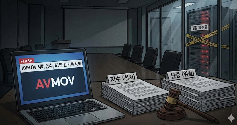 AVMOV 수사 칼날, ‘기억 안 나는데 자수?’…섣부른 자백은 독 기사 관련이미지