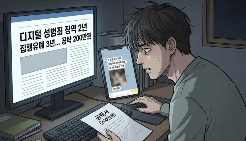 "상황 파악 안 되제?" 아자르 캡처 협박 20대, 실형 면한 결정적 이유 기사 관련이미지