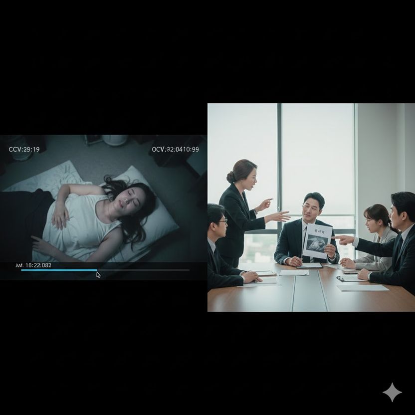 CCTV 속 '눈 뜬 그녀', 합의인가 항거불능인가 기사 관련이미지