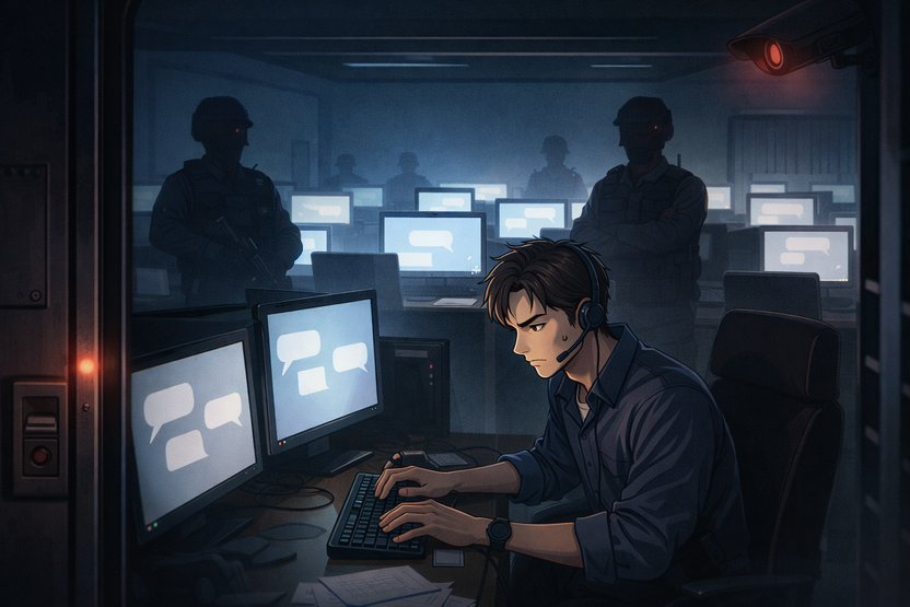 "총 든 경비원이 화장실도 통제" 살기 위해 범행했다는 스캠 조직원, 법원은 믿지 않았다 기사 관련이미지