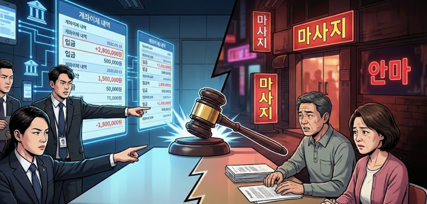 마사지 계좌이체로 걸릴 확률은? 추징금·처벌·방어법까지 기사 관련이미지