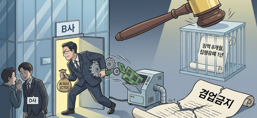 동업자 배신하고 뒷돈 챙긴 임원, 유죄 부른 겸업금지 위반 판례 기사 관련이미지