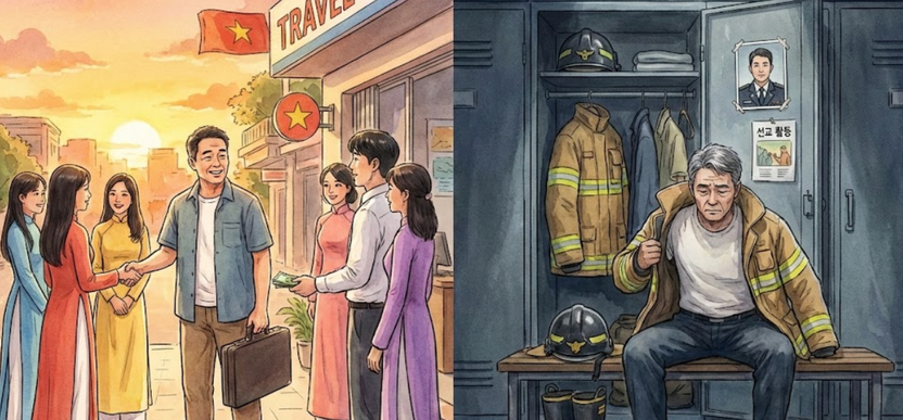 공무원 겸직 징계 사례: 무등록 결혼중개 투잡 뛴 소방관 해임 판결 기사 관련이미지