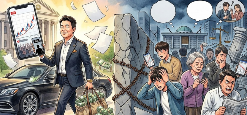 "나라도 사기 치겠다" 58억 챙기고도 피한 실형…'슈퍼개미' 살려준 자본시장법의 맹점 기사 관련이미지