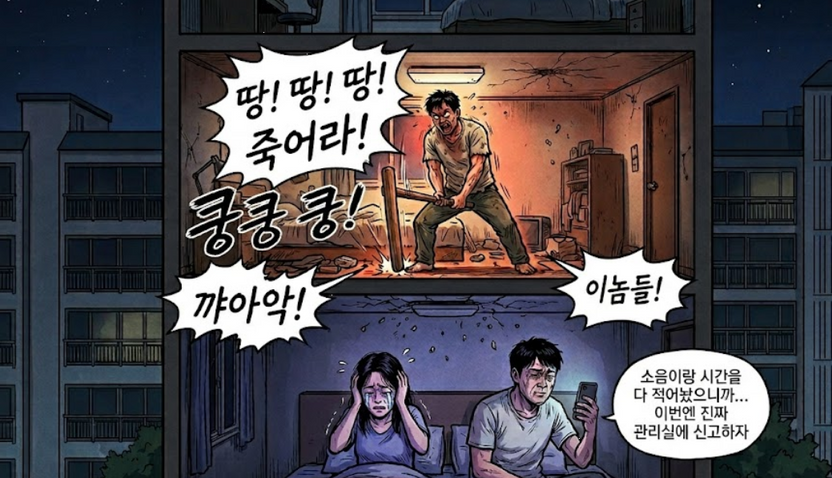 위층 소음에 화나 아래층에 239회 보복…법원 "이건 스토킹" 실형 선고 기사 관련이미지