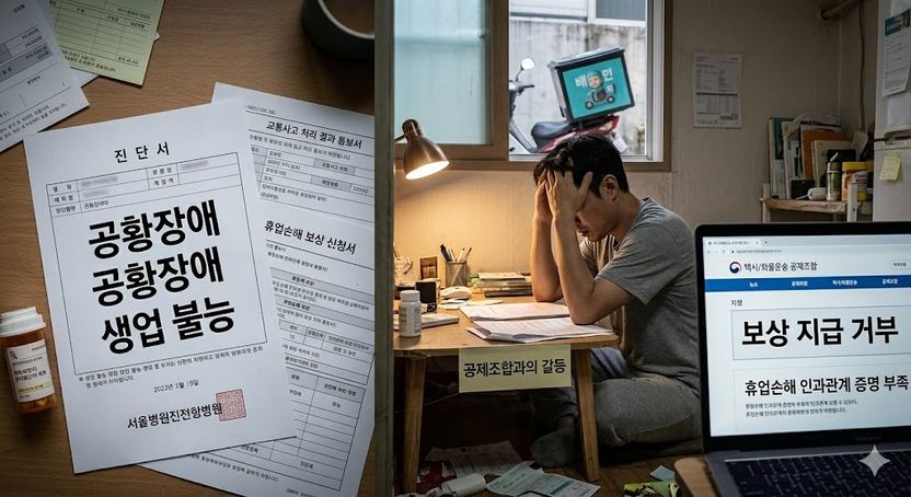 사고 후 공황장애 라이더…"입원 안 했으니 수입 보상 못 해" 기사 관련이미지