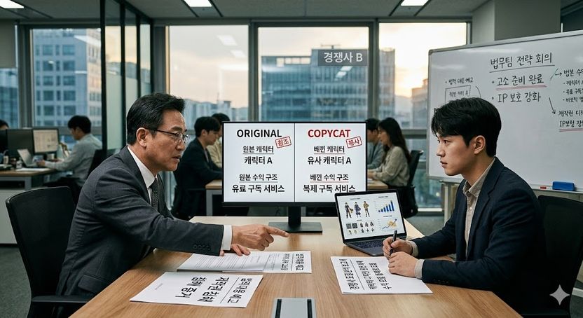 경고장 무시한 '카피캣', 변호인단 '가처분·형사고소' 동시 압박 기사 관련이미지