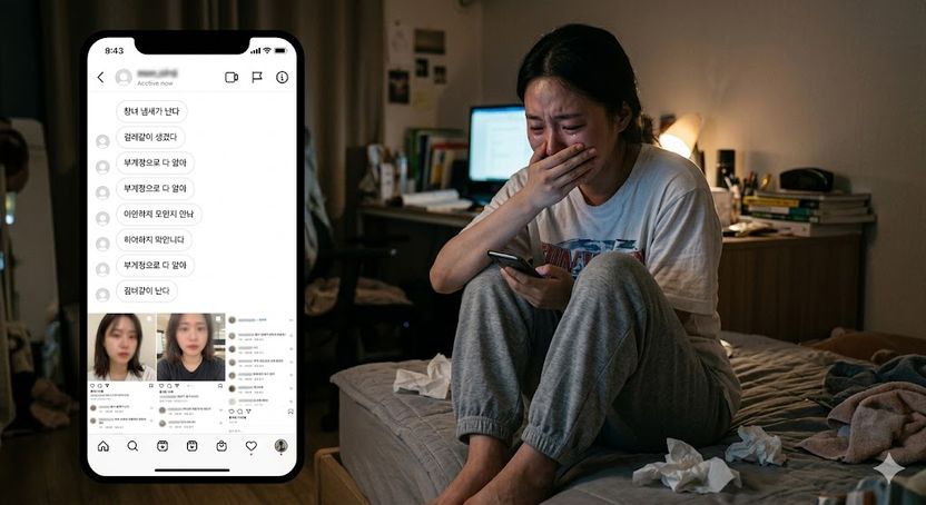 "창녀 냄새" DM 테러범, 계정 삭제 후에도 처벌될까? 기사 관련이미지