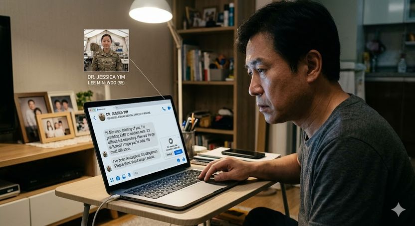 "한국서 함께 살고파" 여성 군의관의 애원, 1600만 원 앗아갔다 기사 관련이미지