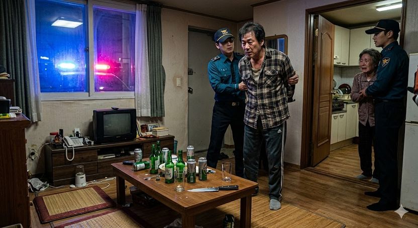 흉기 들고 경찰 위협한 아버지, 구속 기로에 선 가족의 절규 기사 관련이미지