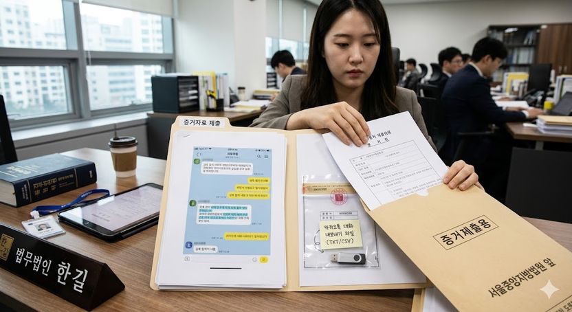 카톡 캡처, 법정 증거 될까? '이것' 없으면 휴지조각 기사 관련이미지