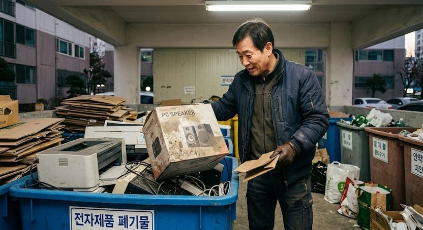 분리수거장 스피커, '횡재'와 '절도' 그 아슬아슬한 경계 기사 관련이미지