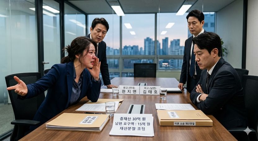 "네 재산 30억 중 15억 내놔" 기여도 0에 가까운 남편의 요구 기사 관련이미지