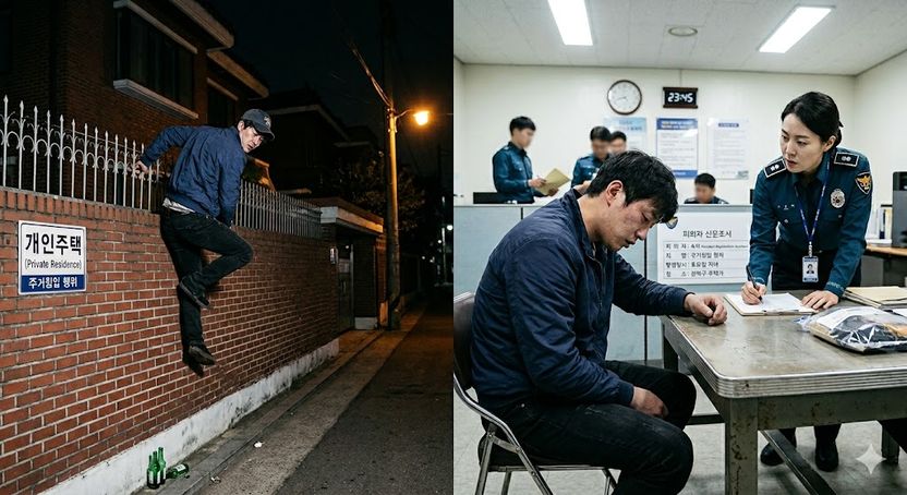 만취 후 남의 집 담 넘은 남성, "고의 없었다" 증명이 관건 기사 관련이미지
