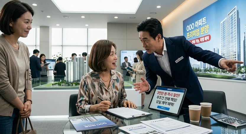 “구경만 하려다 위약금 덫” 모델하우스 ‘홀린 듯 계약’ 주의보 기사 관련이미지