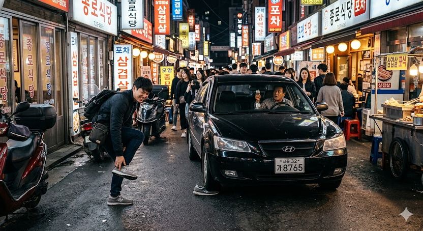 차에 발 밟혔는데… "다리 잘라버릴까?" 적반하장 협박 기사 관련이미지