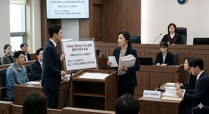 '배째라' 대리기사 사고, 렌트비는 카카오에서 받을 수 있나? 기사 관련이미지