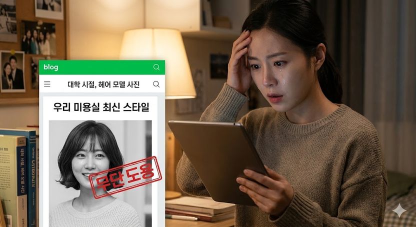"10년 전 내 얼굴이 왜?" 미용실, 동의없는 사진으로 10년간 홍보 기사 관련이미지