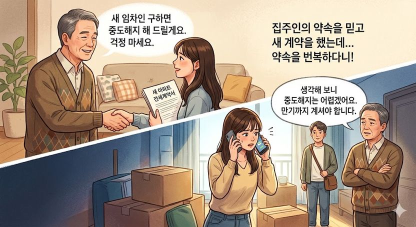 "새 임차인 구하면 빼줄게요"…7개월 만에 말 바꾼 집주인의 배신 기사 관련이미지
