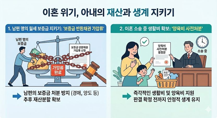 외도 남편의 '방 빼' 통보…보증금·양육비 지키는 결정적 한 수 기사 관련이미지