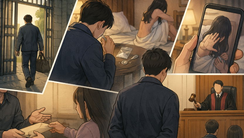 필로폰 투약에 연인 상대 7600만원 사기까지⋯ '누범' 40대 항소심서 징역 4년 기사 관련이미지