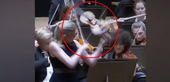 핀란드 15억 바이올린 무대서 '우당탕'... 만약 한국에서 발생했다면? 기사 관련이미지